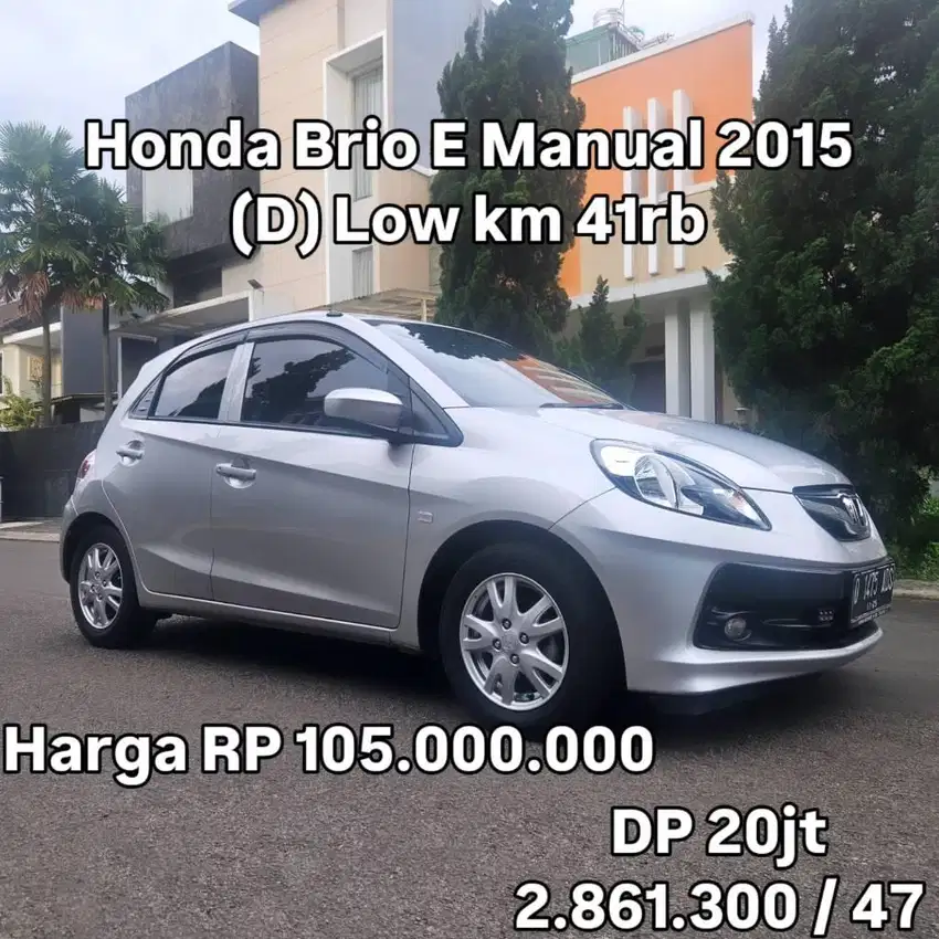 Antik km 41rb.. Honda Brio E manual 2015 (D)