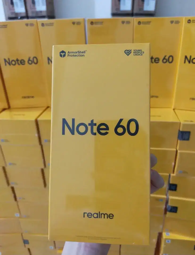 Hp Baru Realme note 60 ram 4/64 Garansi resmi