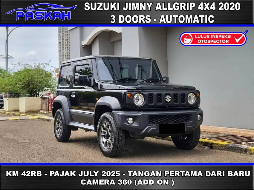 Bunga=4% PAJAK=JUL-2025 Km=42k Suzuki JIMNY ALLGRIP 4x4 2020 Automatic