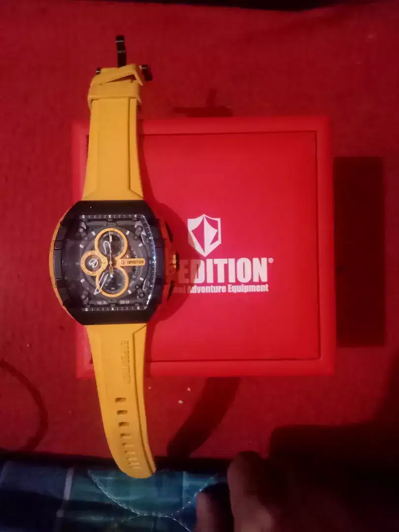 Jual cepat jam tangan expedition original e 6782 bekas