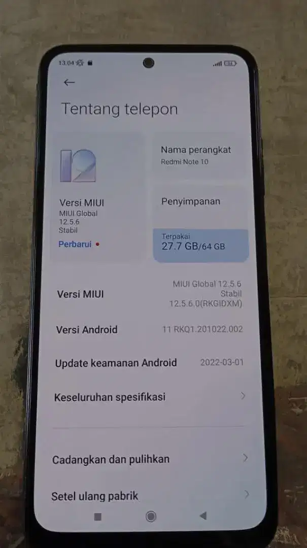 Redmi Note 10 4/64