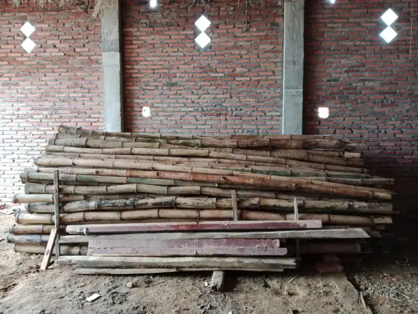 Bismillah,jual Bambu atau ORI murah,bekas ngecor rumah