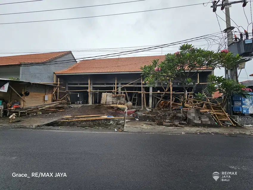 Ruang Usaha 1 Lantai Pinggir Jalan Disewakan, area Canggu