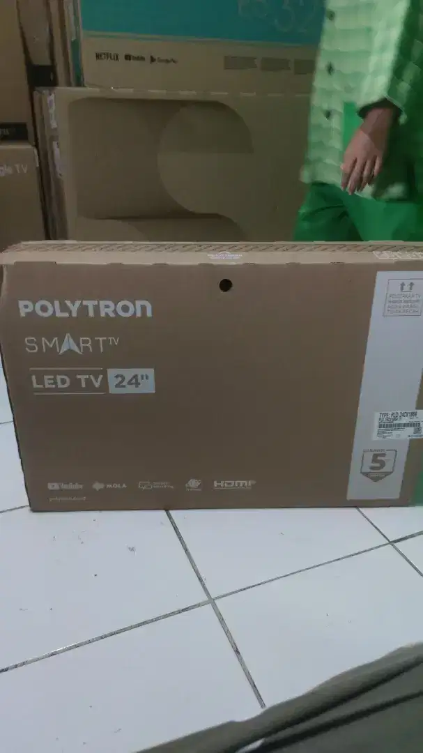 Promo led TV Polytron 24 inch smart Tv