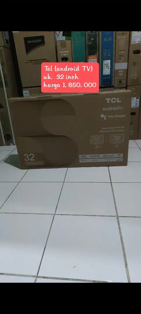 Promo Led TV Tcl 32 inch Google Tv