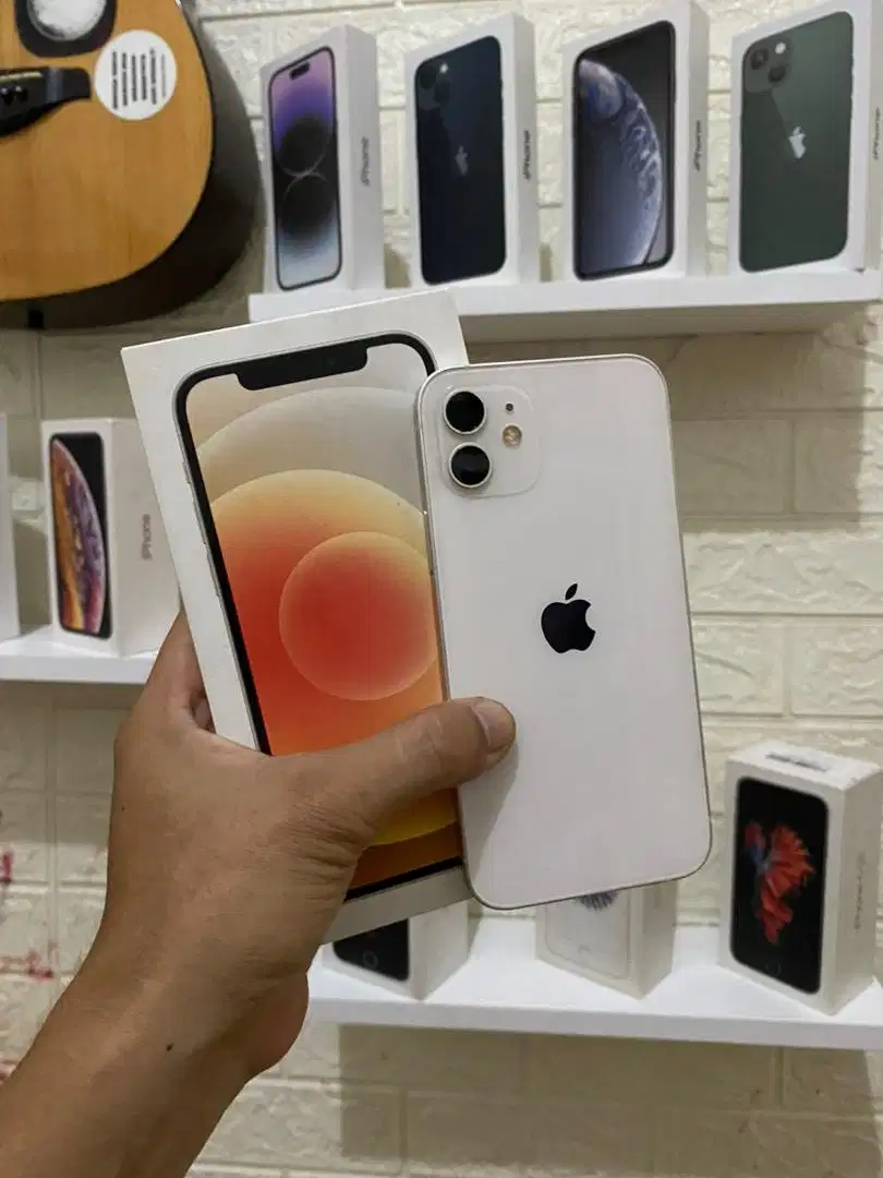 IPHONE 12 128 GB PUTIH RESMI EX.IBOX