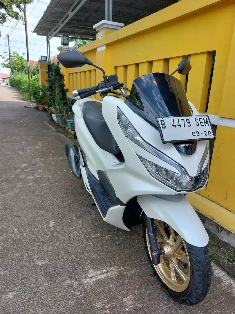 Honda pcx 2018 putih surat lengkap