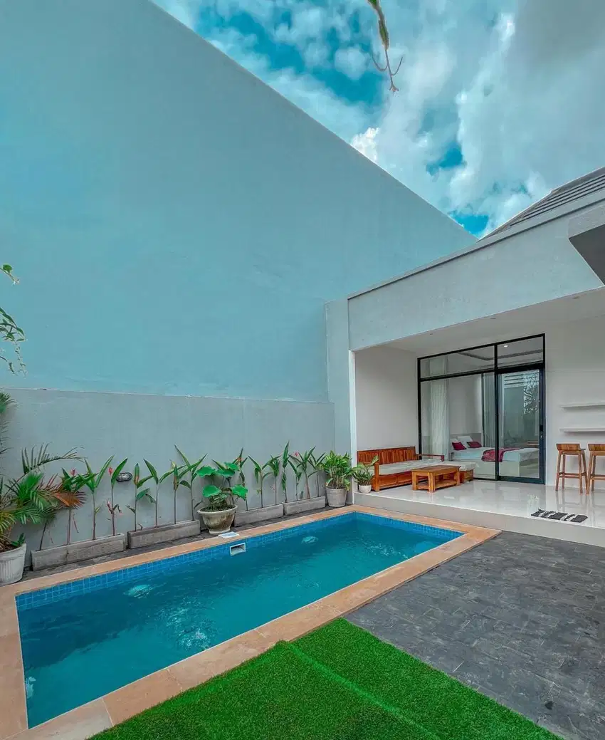 LEASE 25 YEARS BRAND NEW MODERN TROPICAL VILLA NEAR CENTRAL UBUD