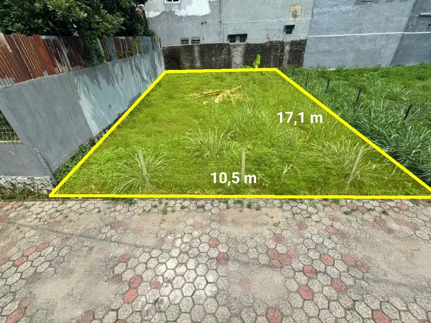 Pondok Labu Pangkalan jati tanah kavling luas 179