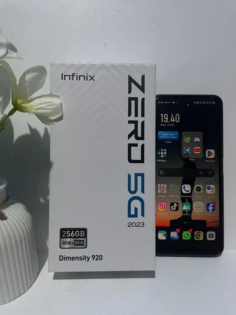 Infinix zero 5g 2023 fullset 8/256