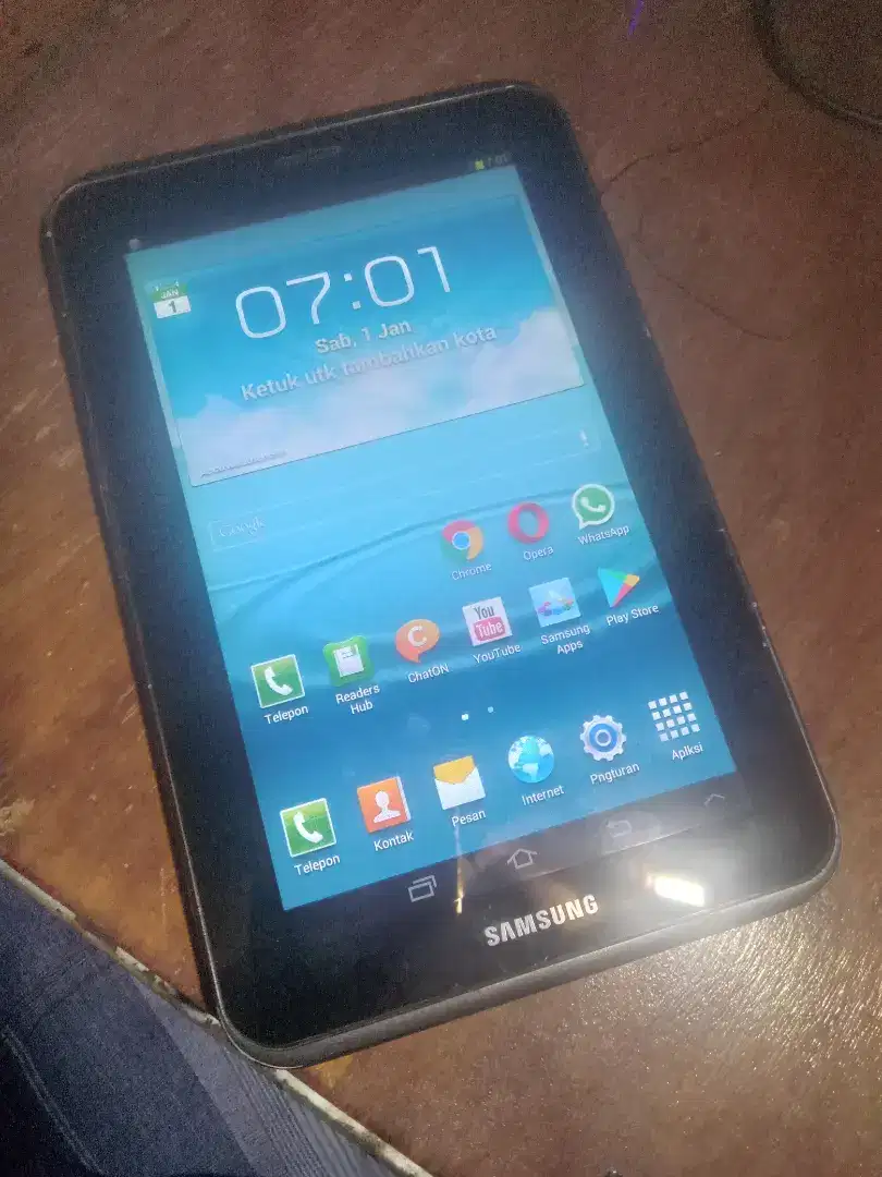 Samsung tab p3100 mesin mati