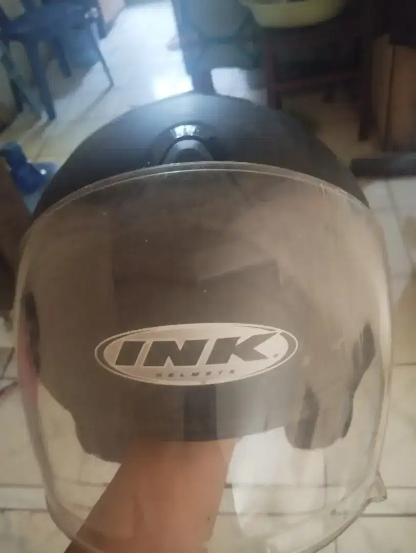 Helm INK DOT warna hitam