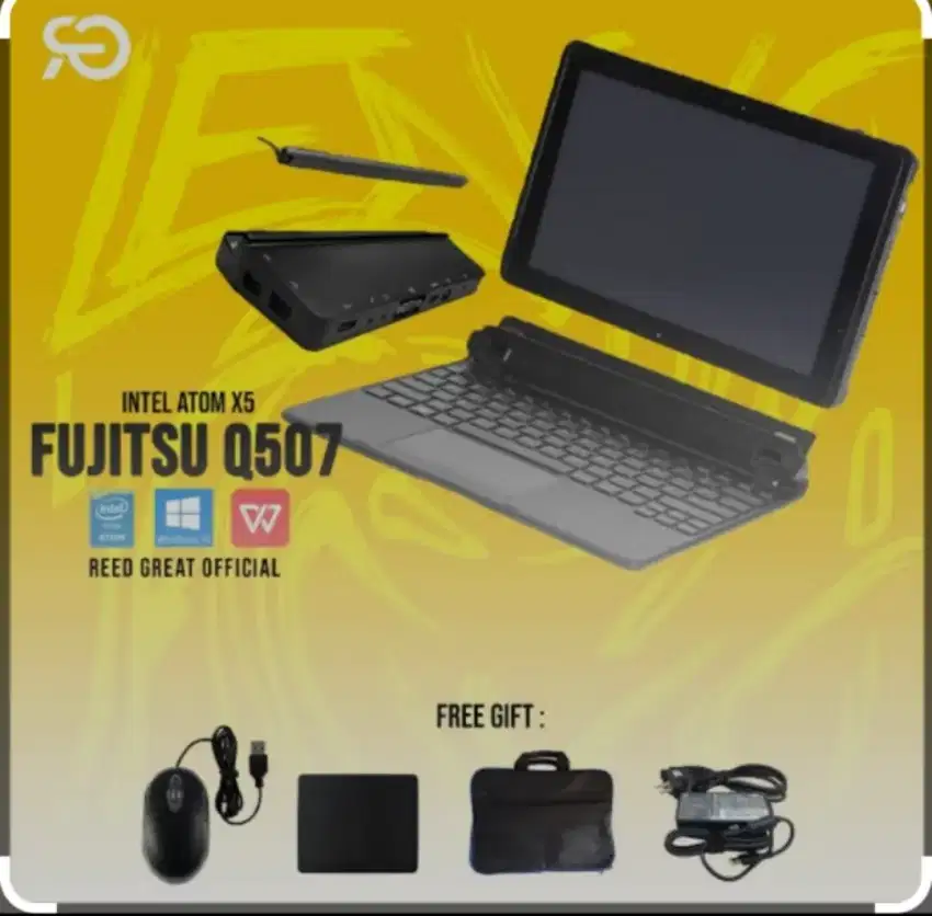 Jual cepat Laptop fujitsu q507 tablet