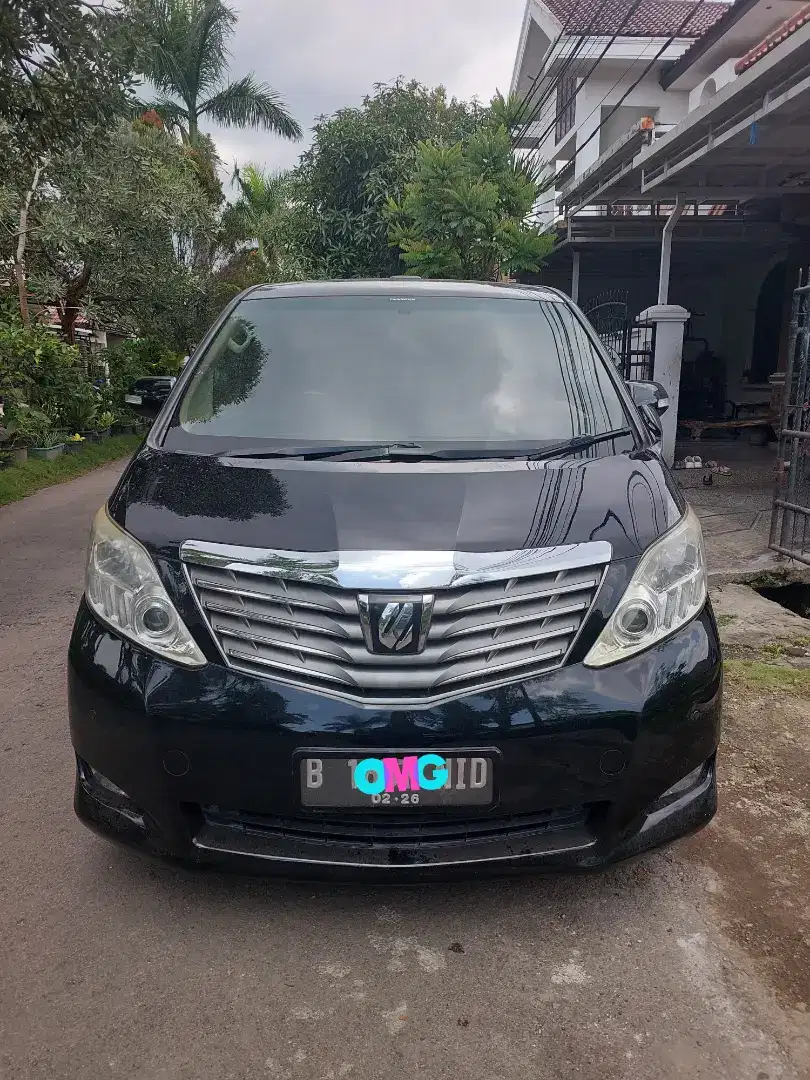 Alphard 2.4 matik 2011