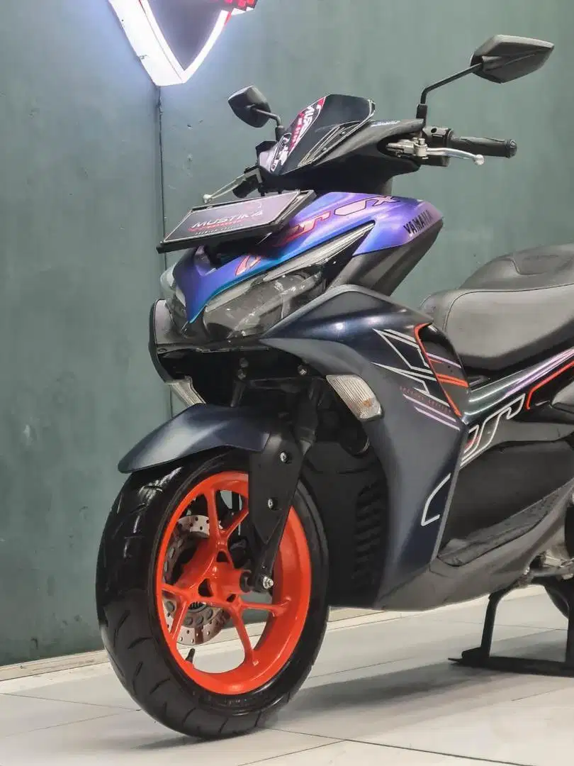 New Yamaha Aerox 155 2023 Low KM Gres seperti baru - Zaky Mustika