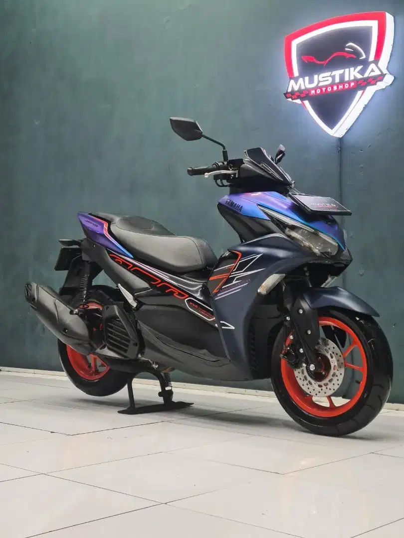 New Yamaha Aerox 155 2023 Low KM Gres seperti baru - Zaky Mustika