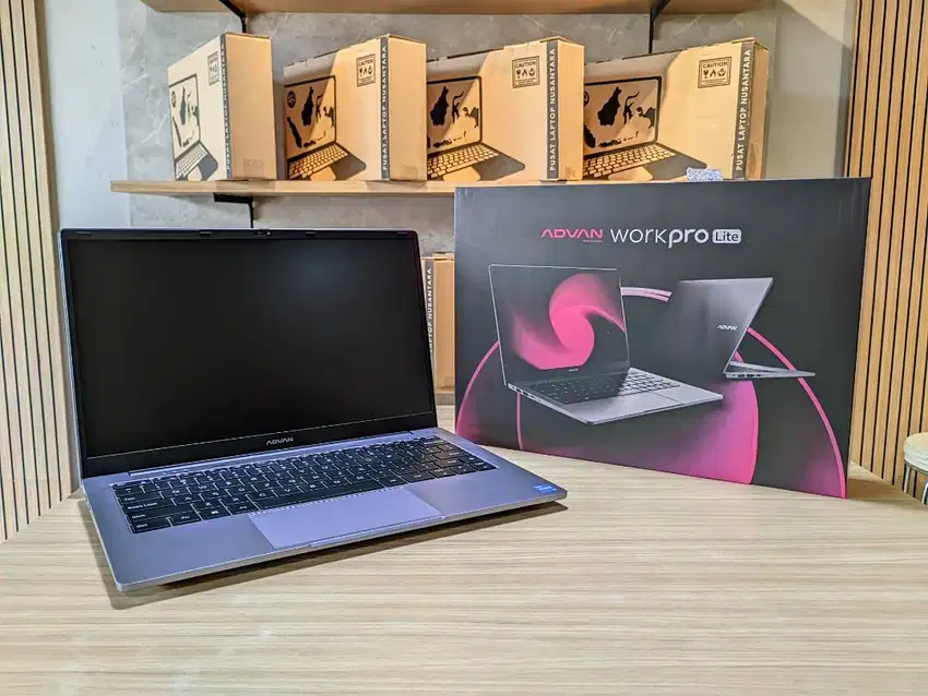 LAPTOP GRESS ADVAN CORE i3 GEN12 GARANSI RESMI FULLSET