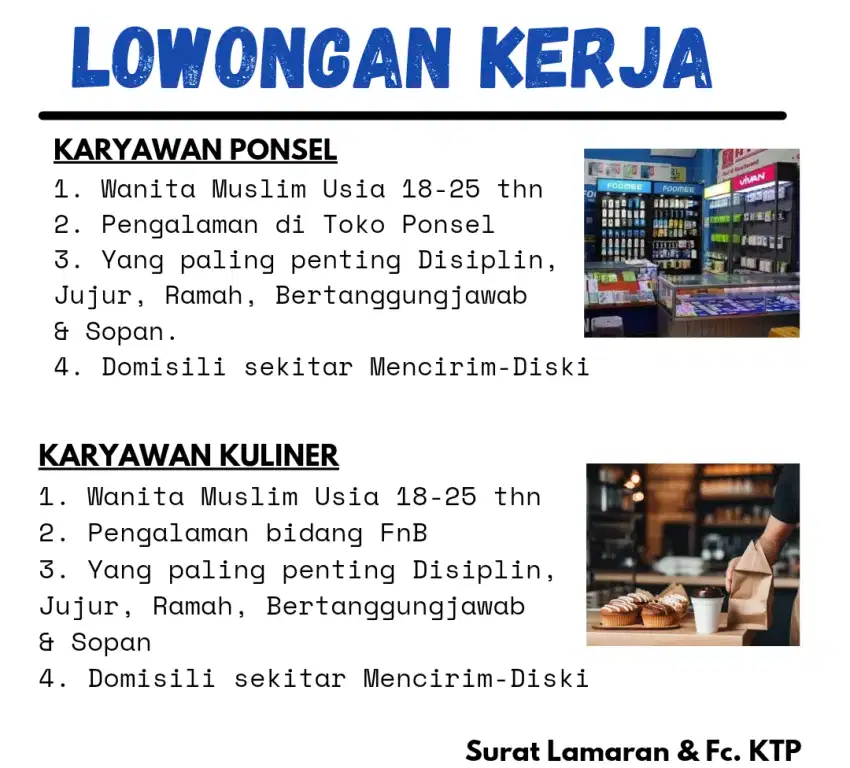 Lowongan Pekerjaan