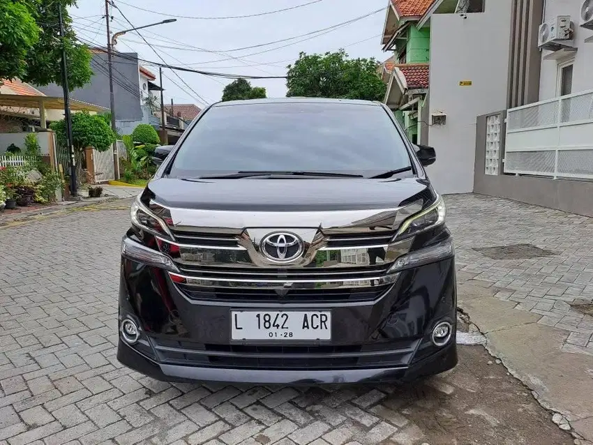 TOYOTA VELLVIRE 2.5 G BENSIN MATIC 2017#ISTIMEWA#