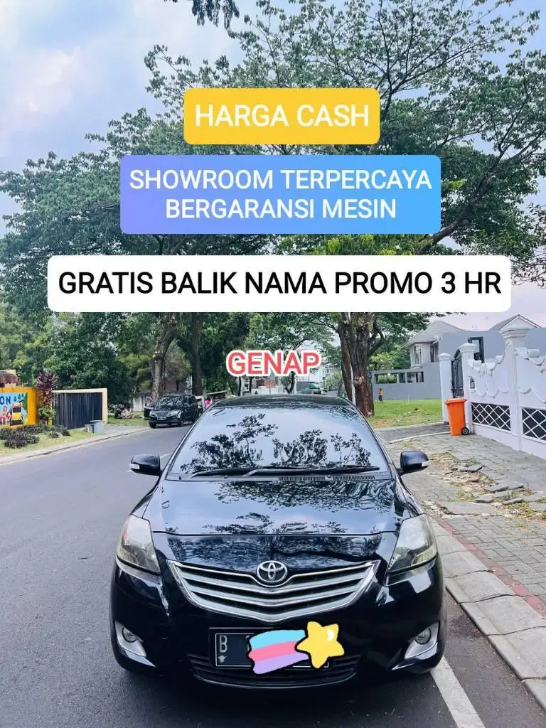 TOYOTA VIOS G AT TGN 1 2012 KM 80RB GRATIS BALIK NAMA LANGSUNG PEMBELI