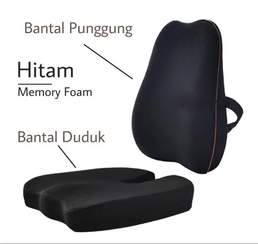 Bantal Duduk Ibu Hamil Ambeien Wasir Bantalan Ortopedi Kerja Foam