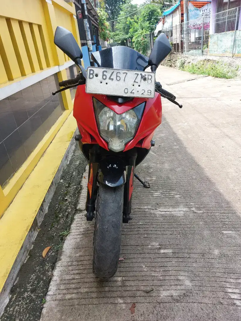 ninja mono 250 cc merah pajak hidup