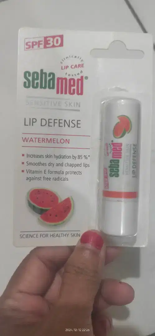 Lipbalm sebamed watermelon