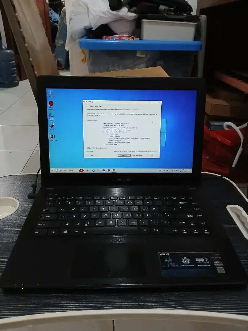 Laptop Asus X450EA ,Ssd 120Gb ,Ram 10Gb /Kuliah/Kerja/Sekolah