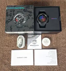 [RARE] Honor Watch GS Pro Charcoal Black fullset gres Ex.garansi resmi