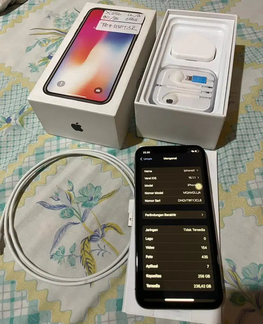 Iphone X 256gb black