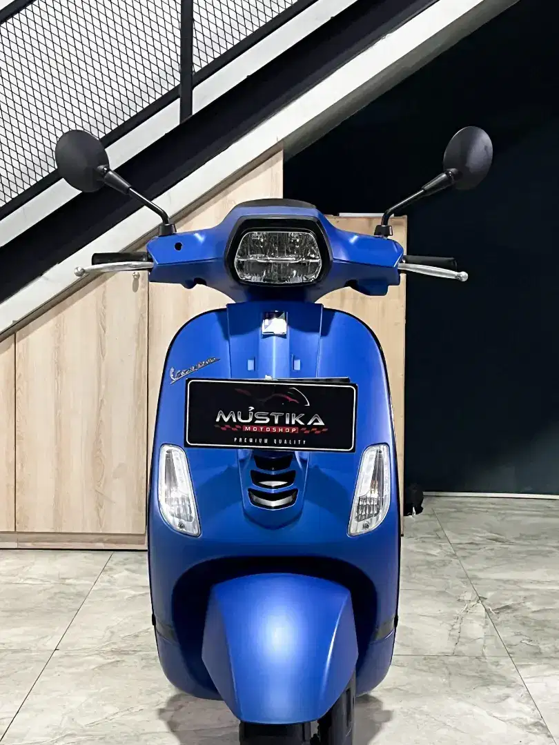 Teristimewa Vespa S125 2021 Blue Nopol N Malang