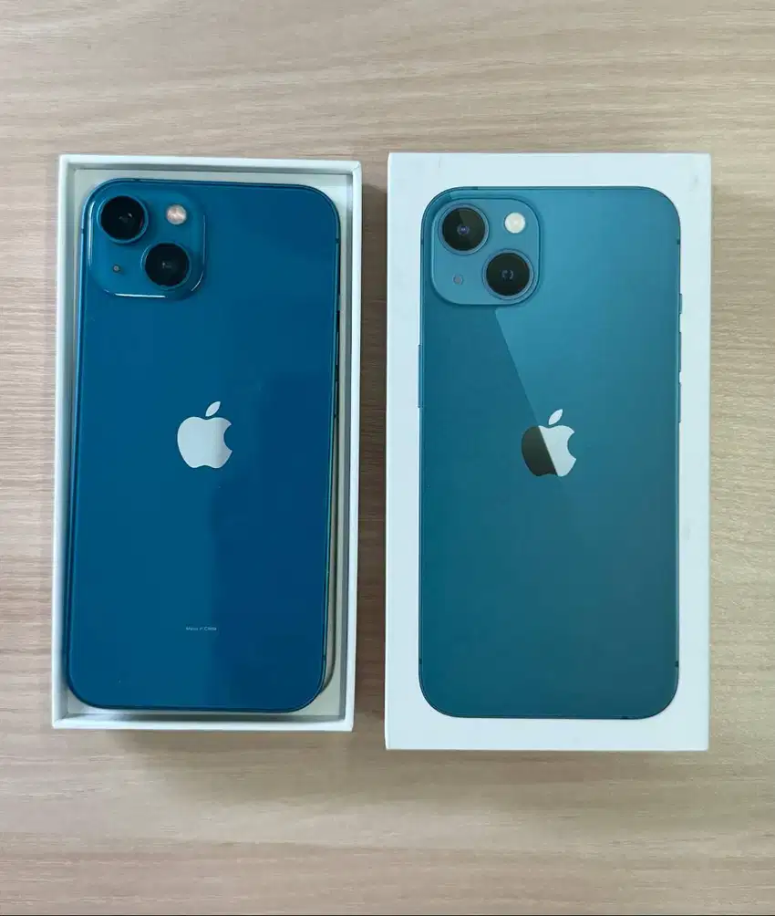 Dijual Iphone 13 128gb blue ex ibox Fullset mulus!