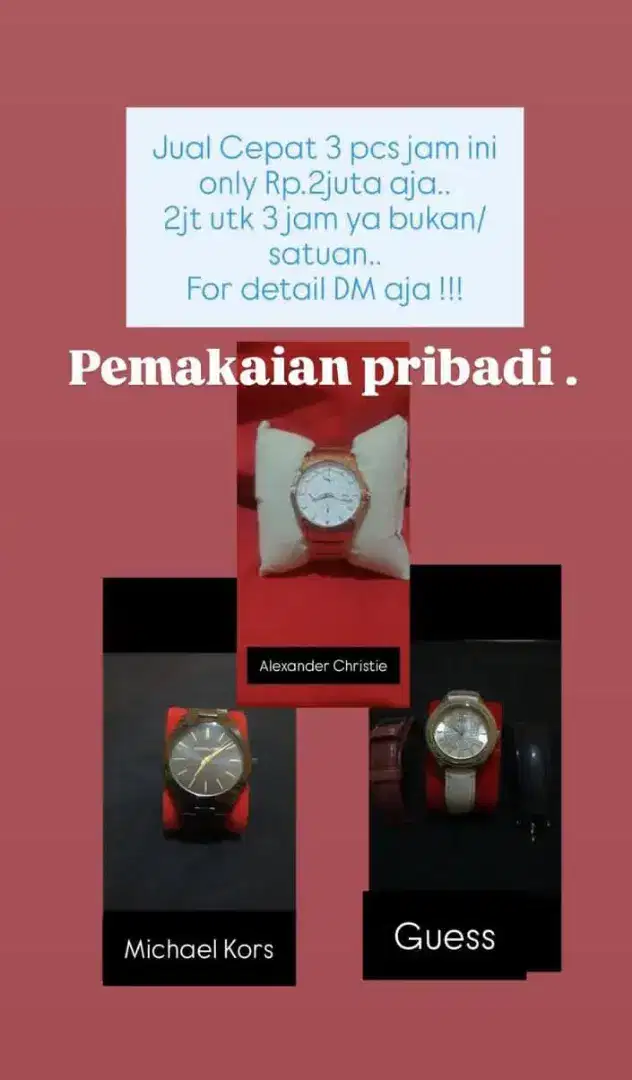 Jam tangan original 1000000%