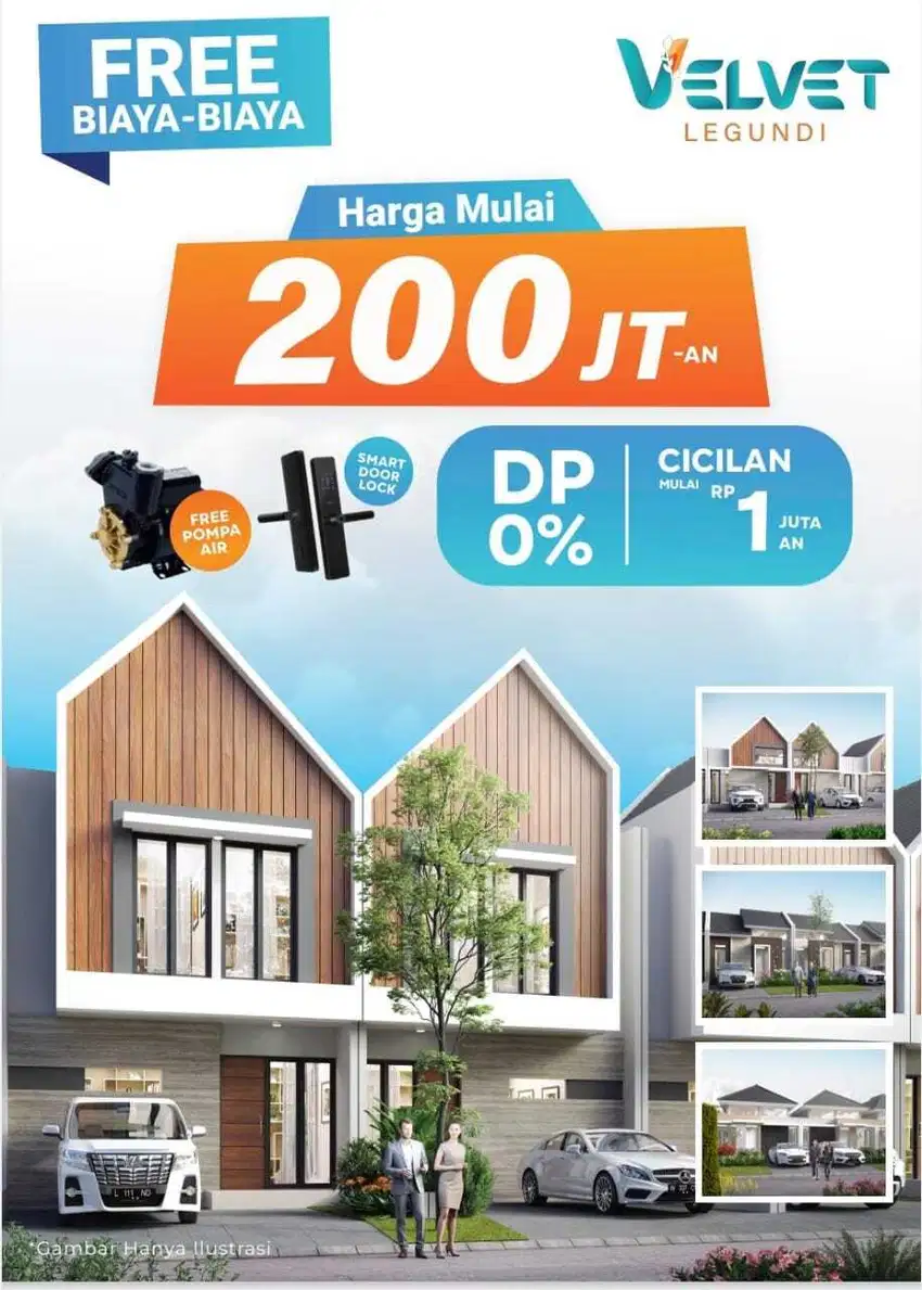 Launching Harga Perdana Rumah Di Velvet Legundi Gresik