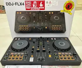 Alat DJ Pioneer DDJ FLX4 GARANSI SEP 2025 Fullset Box & Buku Rekordbox