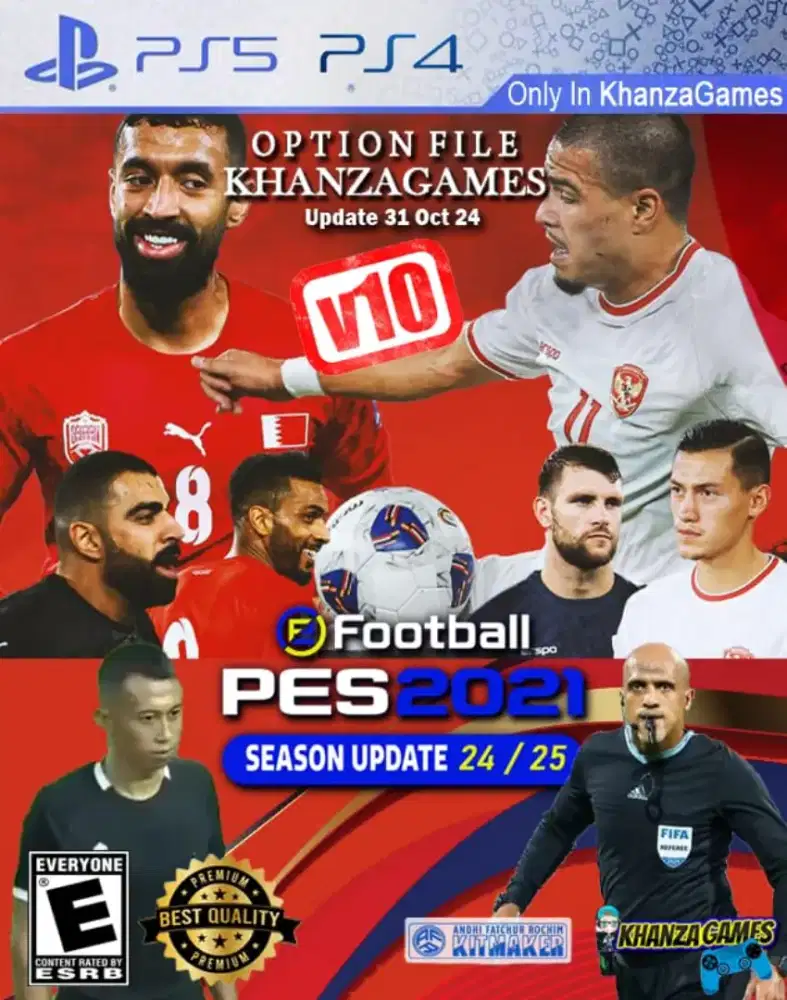 Option file premium pes 2021 PS4 PS5