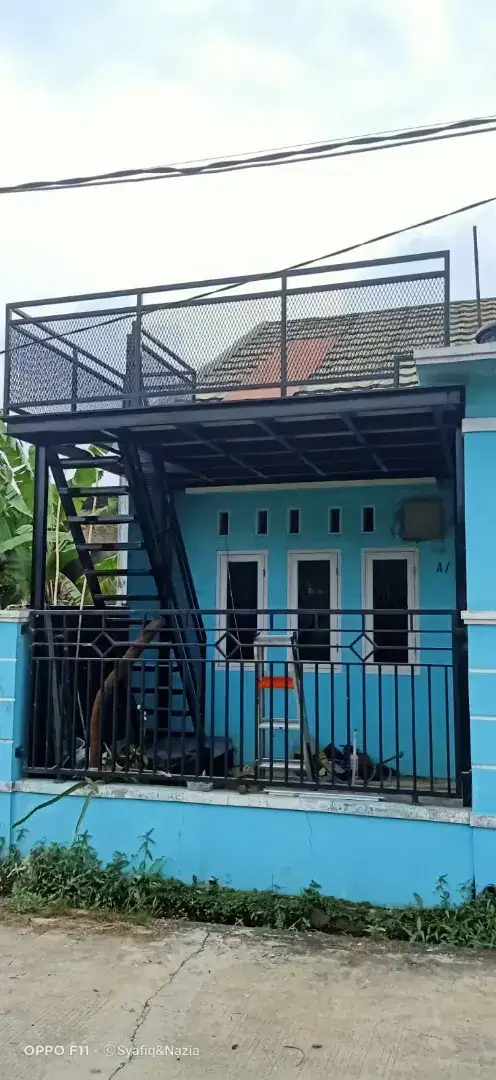 Mezzanine outdor besi galvanis