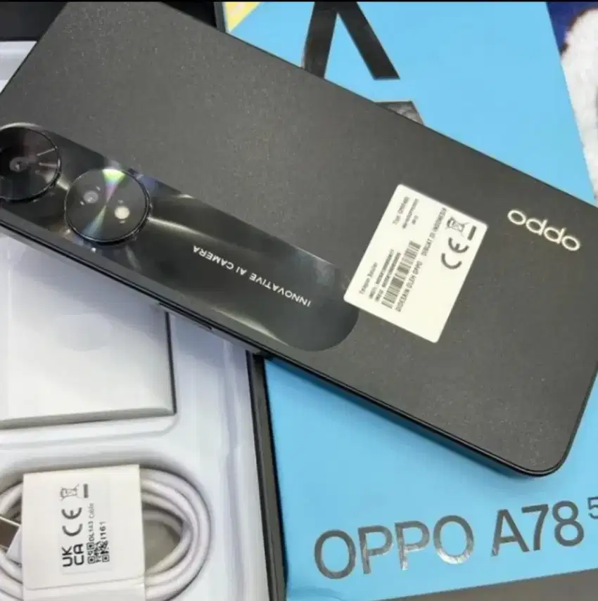 murah oppo A78 8/128 lkp mulus normal, bs kredit/bs TT