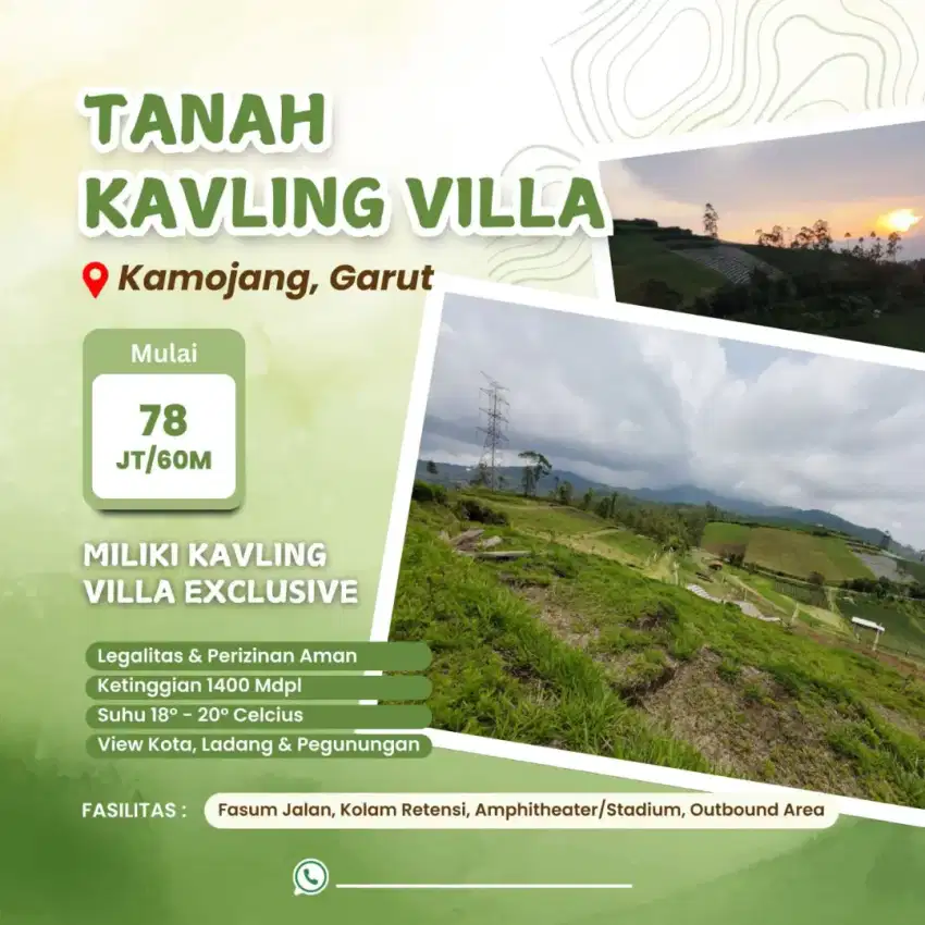 Kavling Villa Murah Di Kamojang Garut