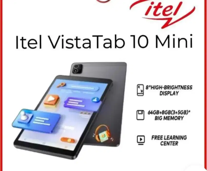 Murah tablet vista tab 10 mini internal 64gb grs resmi, bs kredit