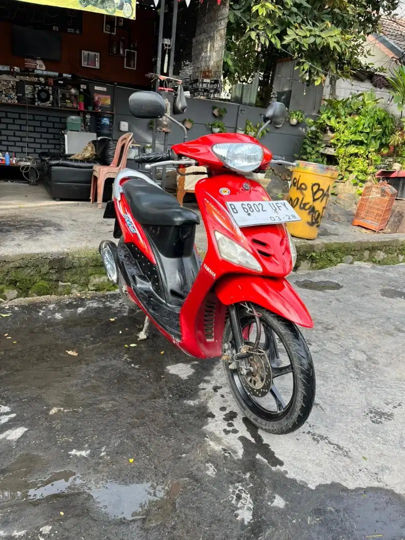 YAMAHA MIO SPORTY 2007 PAJAK HIDUP SURAT KOMPLIT