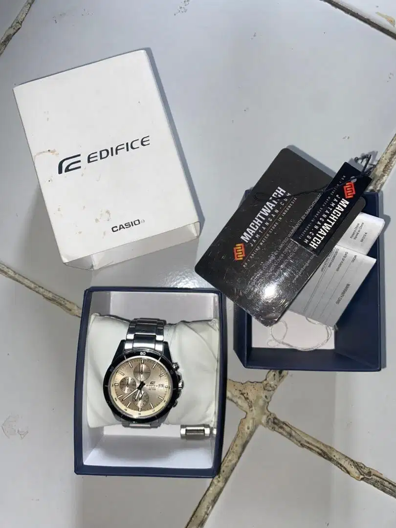 dijual jam tangan edifice casio second