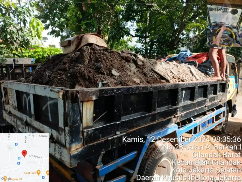 Jasa buang puing sampah