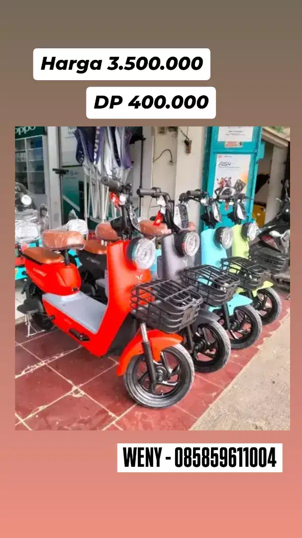 Sepeda Listrik U Winfly D7D