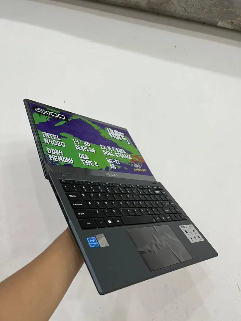 LAPTOP BARU DI JUAL MURAH AXIOO HYPE1 COCOK BUAT PELAJAR SIAP PAKAI