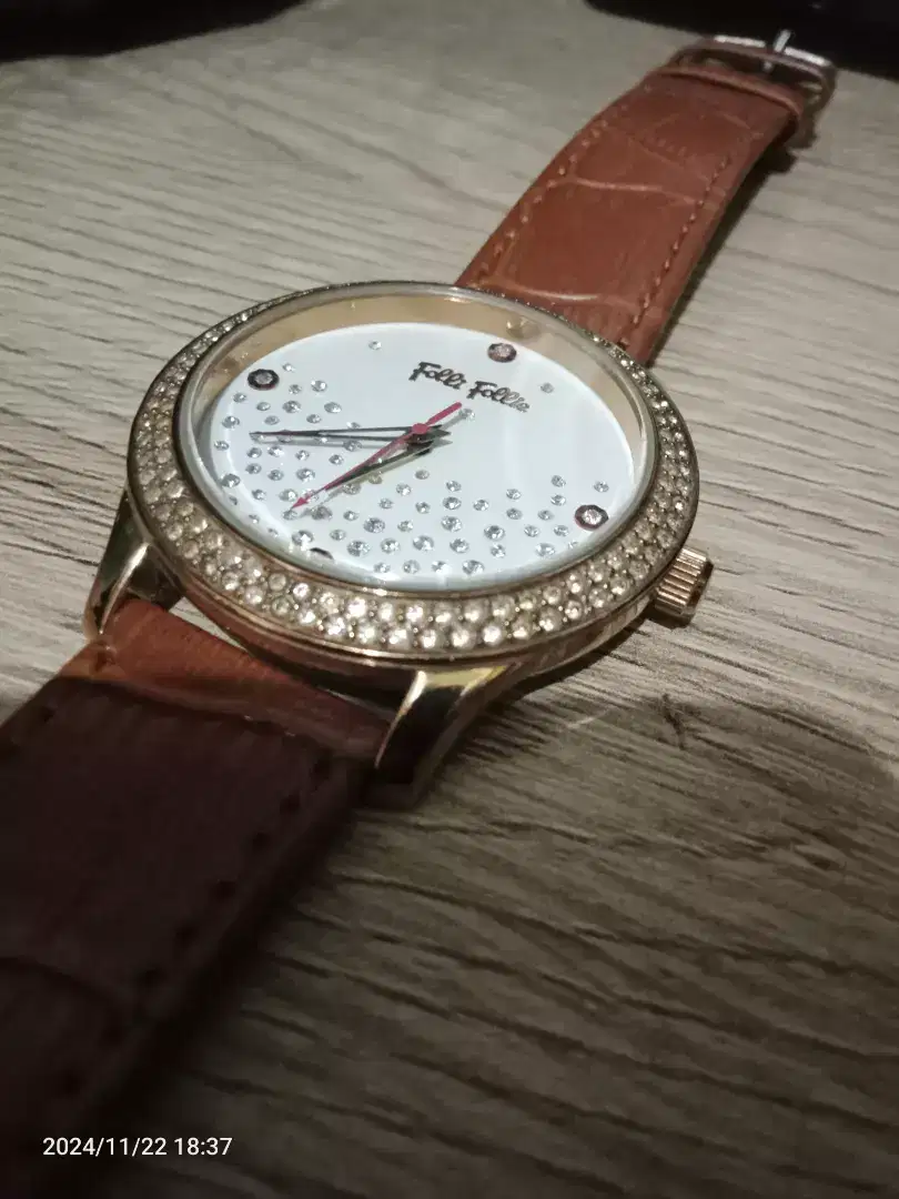 JAM FOLLI FOLLIE  Mewah - ORIGINAL - NORMAL ( diameter 40mm )