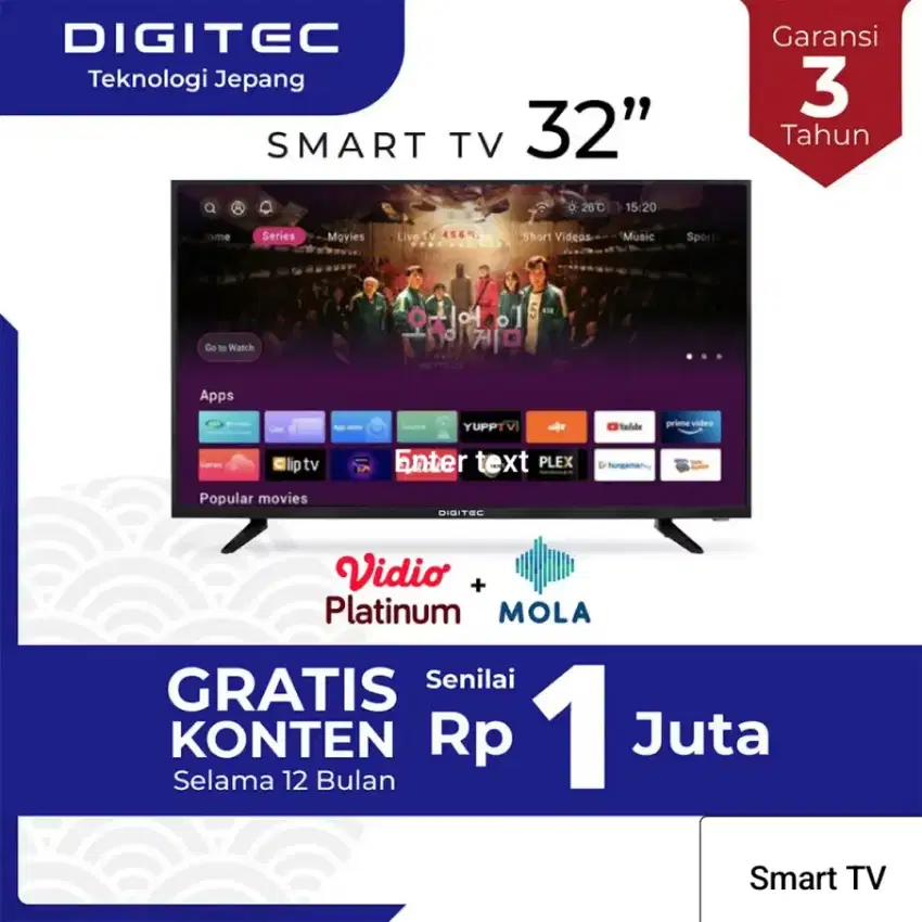 Smart TV 32 inch DIGITEC