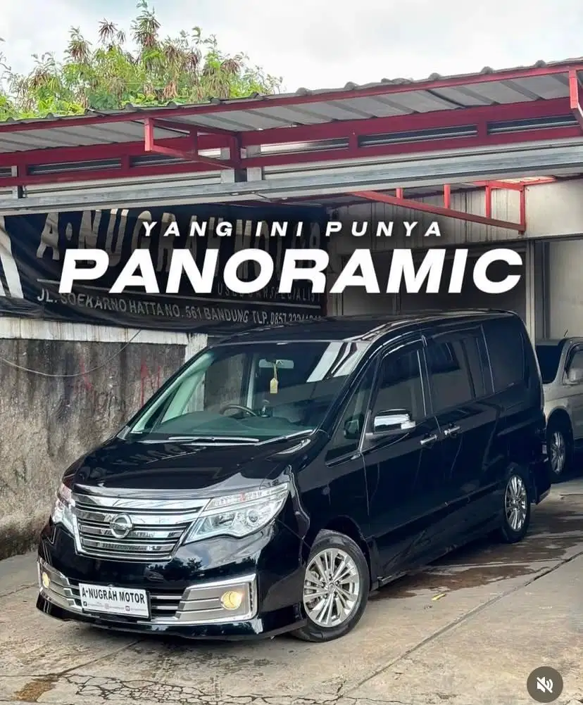 Low KM DP30JT || Nissan SERENA HWS AUTECH PANORAMIC 2017 || anugrahmtr