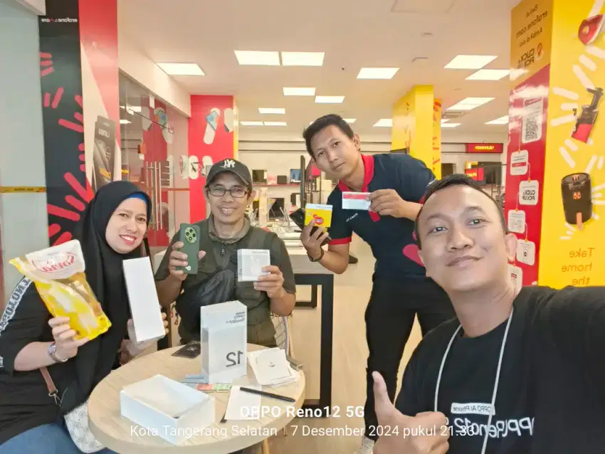 OPPO Reno12F Series potongan 400rb tanpa syarat!