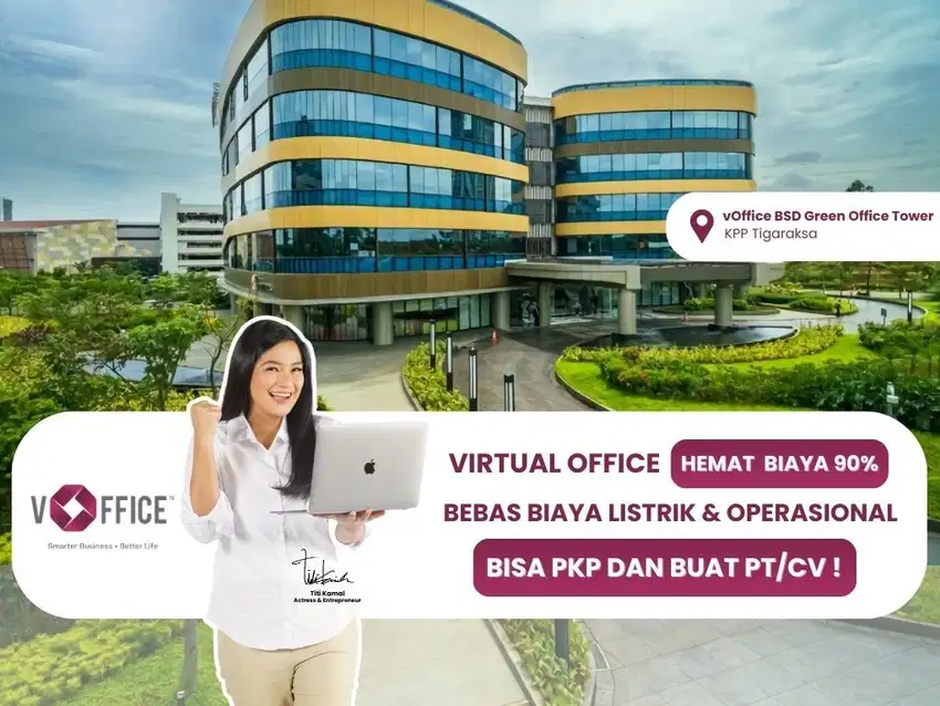 SEWA VIRTUAL OFFICE STRATEGIS AREA BSD TANGERANG SELATAN